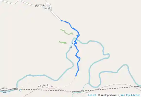 ترک جی پی اس قلعه ضحاک مسیر شرقی