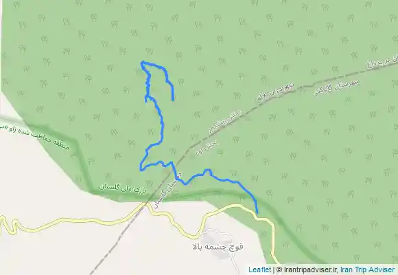 ترک جی پی اس قله بیلی داغ بیلیداغ (گلستان - کلاله) Bili-dagh on Māzandarān Province, Dari Sofla