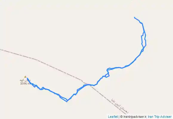 ترک جی پی اس قله دالانکوه