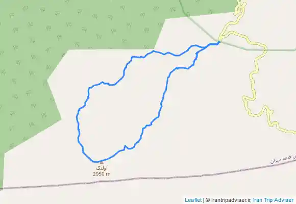 ترک جی پی اس مسیر قله قوروتی به قاسم خان
