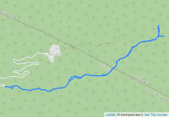 ترک جی پی اس آبشار های چشمه قلقلی