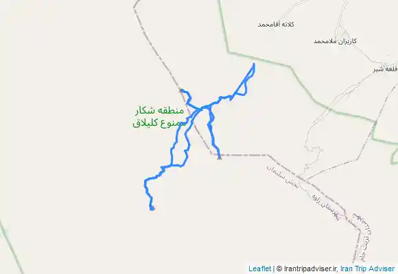 ترک جی پی اس خط راس قلل بردو ،غلام اشتر، کلیلاغ