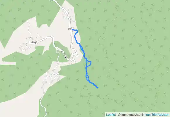 ترک جی پی اس مسیر رودخونه انارم