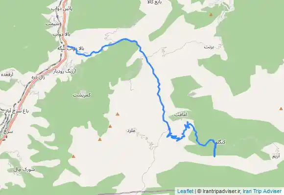 ترک جی پی اس Kanglu Castle - The cave of the sun - قلعه کنگلو - غار اسپهبد خورشید