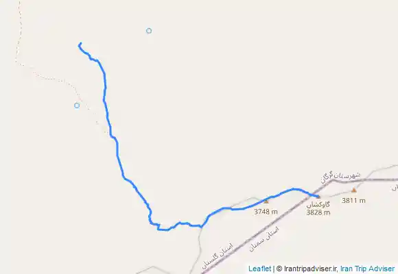 ترک جی پی اس Gavkoshan قله گاوکشان