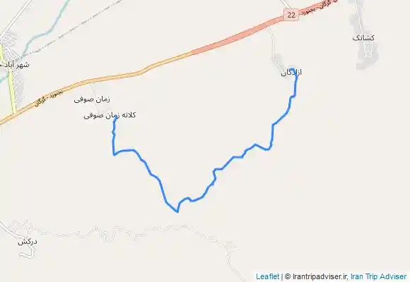 ترک جی پی اس چشمه جهانگیر