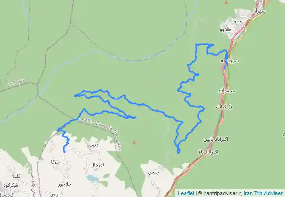 ترک جی پی اس ولشت - جنگل کلارستاق