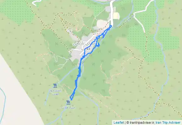 ترک جی پی اس آبشار اول قلات ، from Qalāt