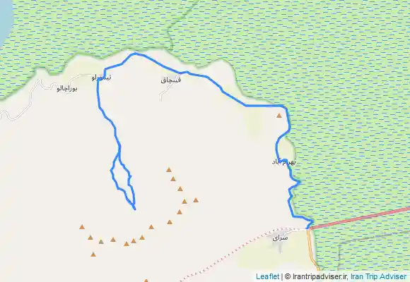 ترک جی پی اس صعود به کوه تیمورلو