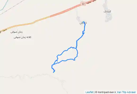 ترک جی پی اس تیغ بِل از آزادگان