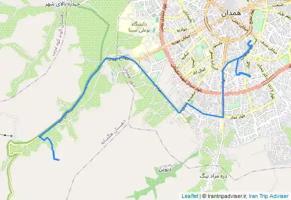 ترک جی پی اس دره گوساله