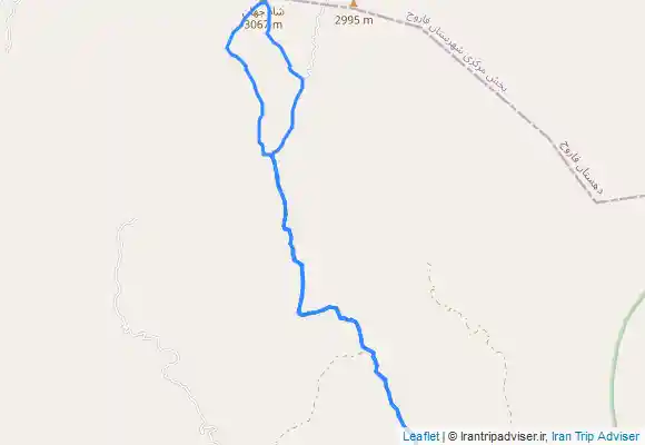 ترک جی پی اس قله شاه جهان بام استان خراسان شمالی