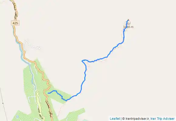 ترک جی پی اس قله آبک