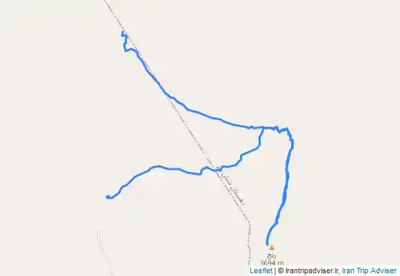 ترک جی پی اس قله رنج سپیدان فارس