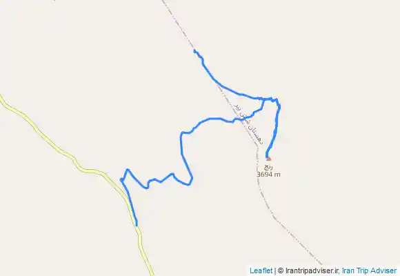 ترک جی پی اس قله رنج سپیدان