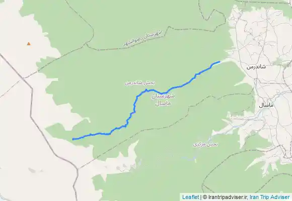 ترک جی پی اس خشکه دریا شاندرمن