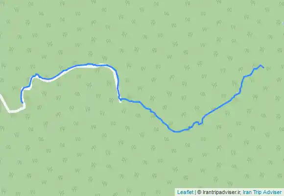 ترک جی پی اس آبشار تيركن به روستا تيركن