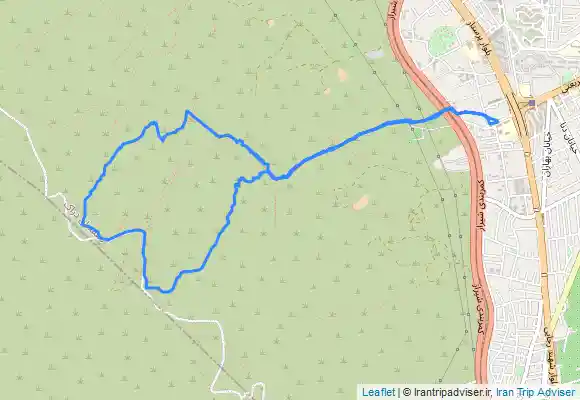 ترک جی پی اس کوه دراک قله شیوا