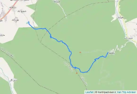 ترک جی پی اس پاقلعه-قلعه میران-آبشار اوتره-آب بندان شفیع آباد