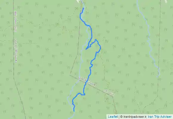 ترک جی پی اس Jingom Waterfall آبشار جینگوم‌ سلمان شهر