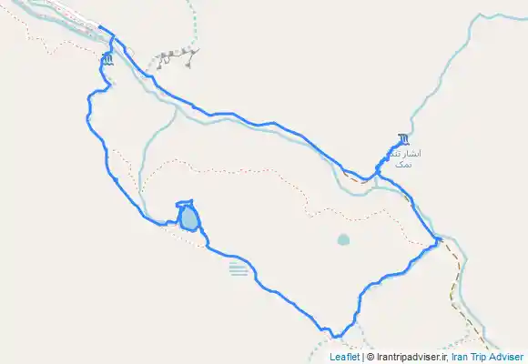 ترک جی پی اس دریاچه کوه گل from Tang-e Garmū