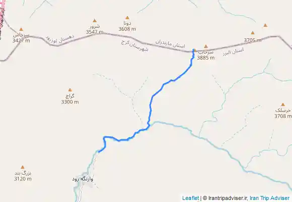 ترک جی پی اس قله سرخاب