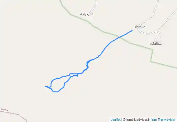 ترک جی پی اس قله بیدستان