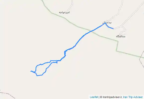 ترک جی پی اس صعود شبانه به قله بیدستان