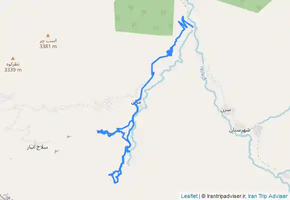 ترک جی پی اس مجموعه آبشارهای مران ، خبکندی ،کلاملات و چند تای دیگه