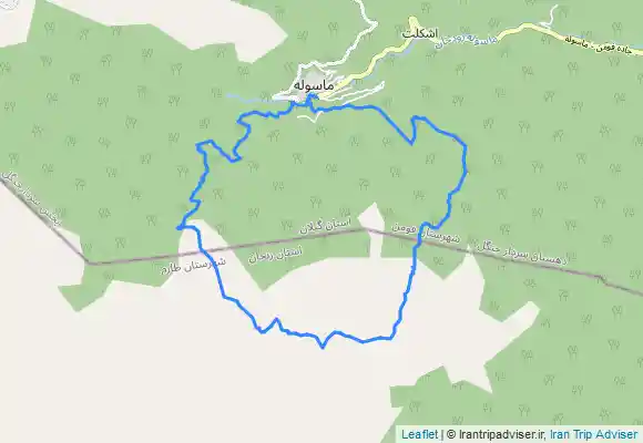 ترک جی پی اس ماسوله-کله قندی-خلیل دشت-ماسوله (بهار)