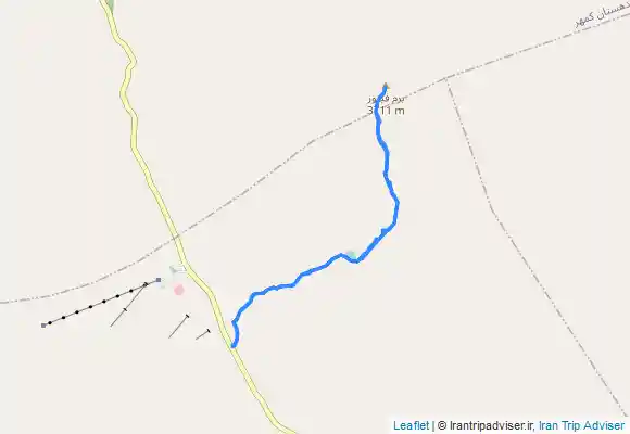 ترک جی پی اس قله برم فیروز