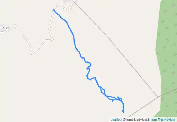 ترک جی پی اس برفچال از جاده خاکی کارخانه آب معدنی