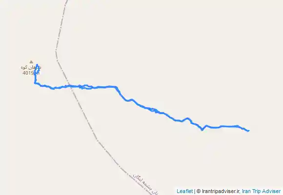 ترک جی پی اس مسیر صعود قله شاهان کوه