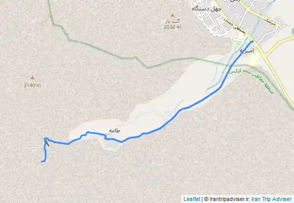 ترک جی پی اس نطنز به طامه