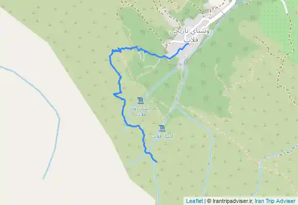 ترک جی پی اس آبشار آب غربیلک ( او آربیزک) قلات