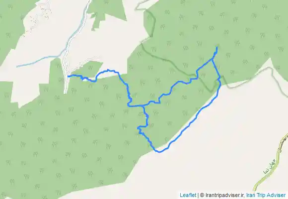 ترک جی پی اس زیارت ،پلنگ چشمه و سه مثلث و قله زبله