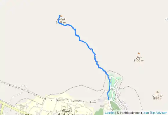 ترک جی پی اس سفر سوم به فرخشاد