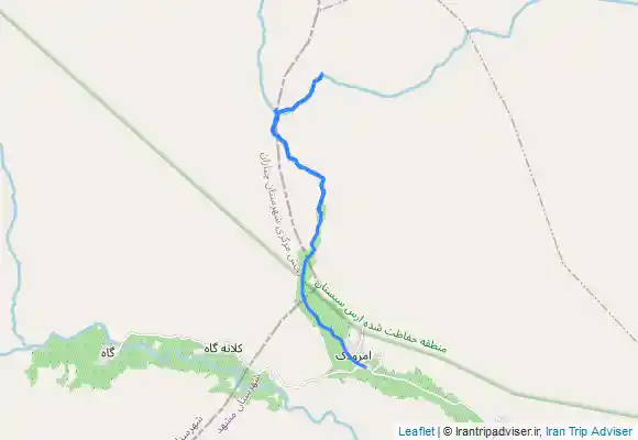 ترک جی پی اس آبشار امرودک