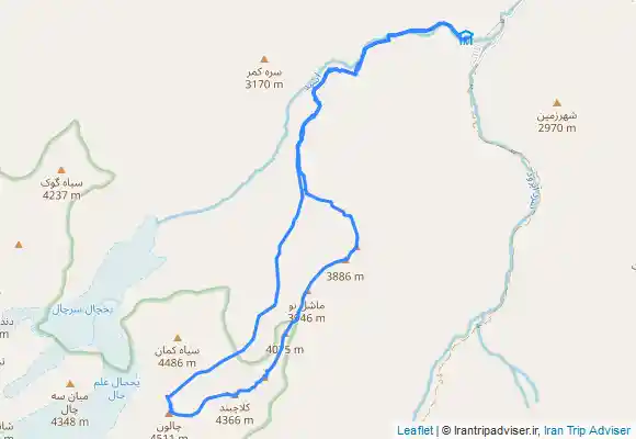 ترک جی پی اس ونداربن پسندکوه چالون