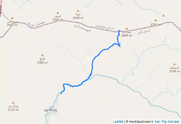 ترک جی پی اس قله سرخاب