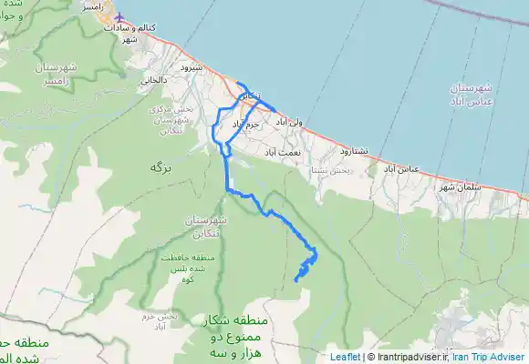 ترک جی پی اس داکوه، گزناچال