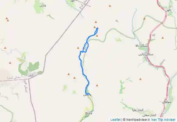 ترک جی پی اس قله بارو و قله پهنه حصار