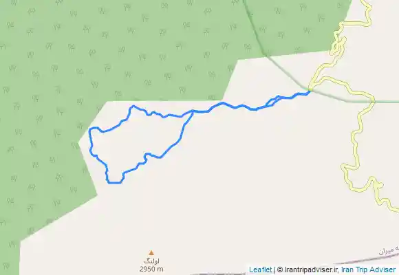 ترک جی پی اس قله قوروتی des de Malech Ārām