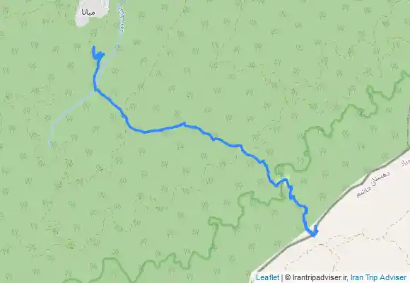 ترک جی پی اس Googeli-Soozna - قله های گوگلی وسوزنا از روستای میانا سوادکوه