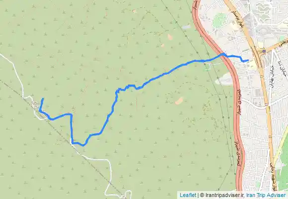 ترک جی پی اس کوه دراک قله شیوا