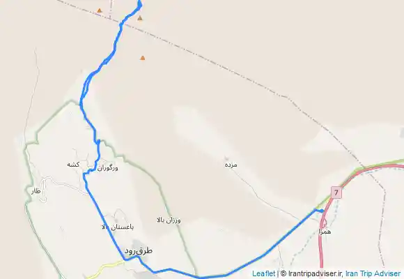 ترک جی پی اس صعود قله کرکس جبهه جنوبی از کِشه نطنزاصفهان