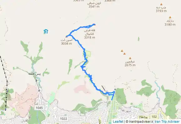 ترک جی پی اس صعود گروه گوهنوردی هامون به قله کلکچال واسپیلت