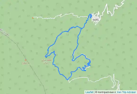 ترک جی پی اس قلعه ماران رفت از اتراچال برگشت از تلاقی