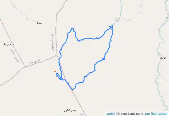 ترک جی پی اس قولی زلیخا (کوه چهل چشمه بام استان کردستان)