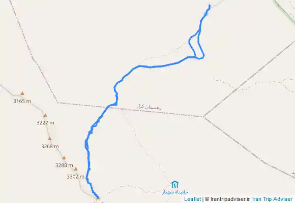 ترک جی پی اس قله شهباز